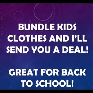 KIDS BUNDLE SALE!!!